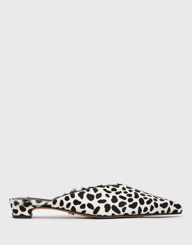 Betts - FELIX Leather Kitten Heel Mules