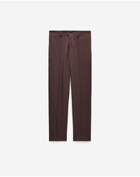 Calibre - Technical Knit Pintucked Pants Mocha