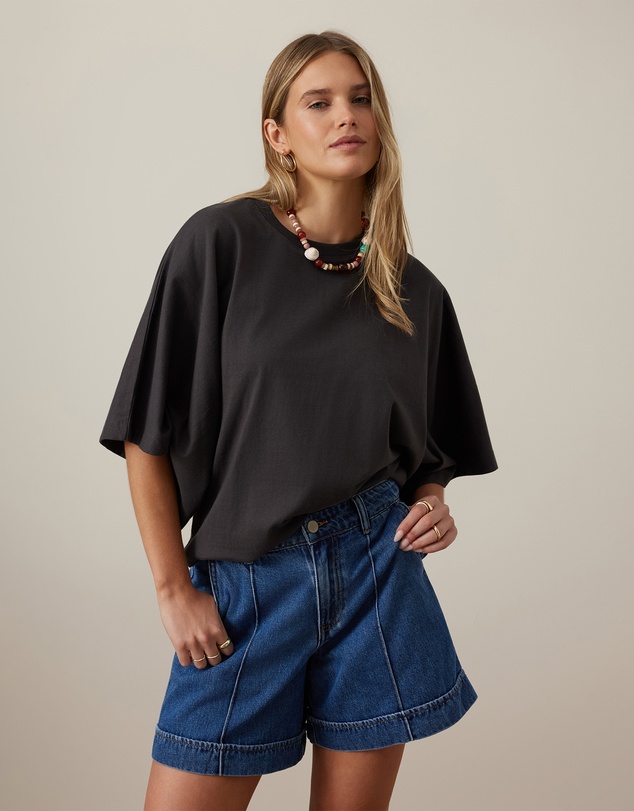 Ceres Life - Lucy Relaxed Sleeve Tee