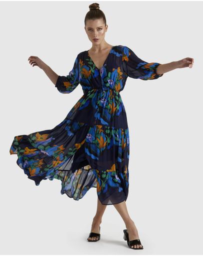 Navy Floral