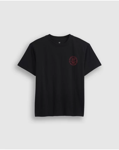 GAP - Relaxed SS Logo Tee - Teens