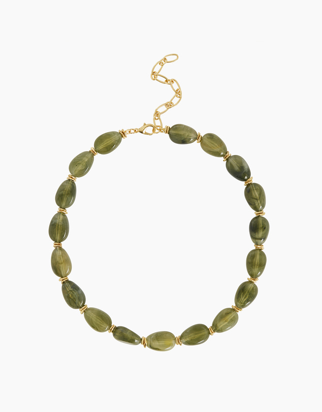 Zahar - Olive Necklace