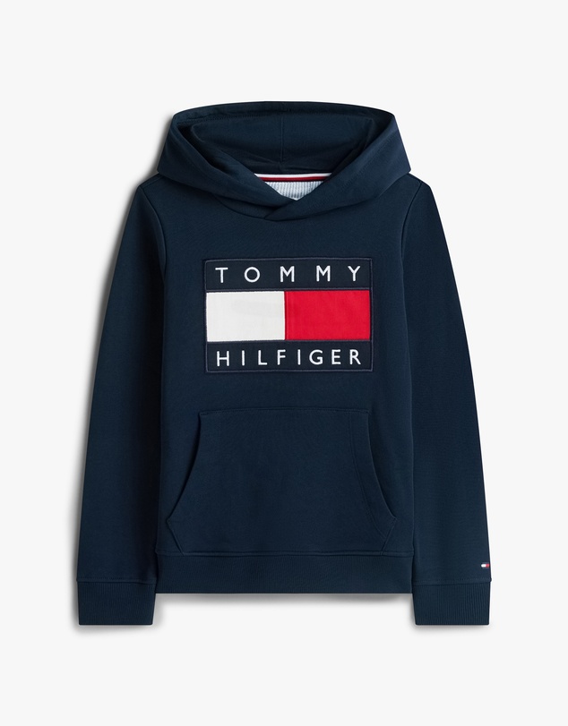 Tommy Hilfiger - Heritage Flag Badge Terry Hoody - Teens