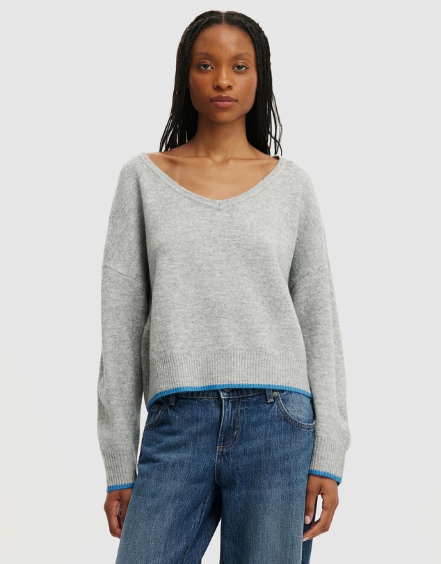 Cotton On - Softest Luxe Slouchy V-Knit