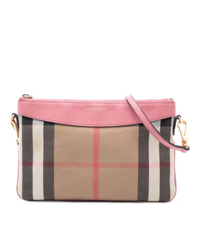 Pre-Loved by Azura Reborn - Pre-Loved House Check Canvas Derby Peyton Crossbody