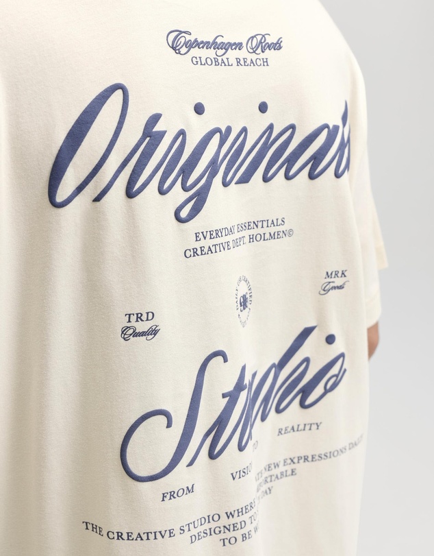 Jack & Jones - Jornorrebro SS Crew Neck Typo Tee Noos