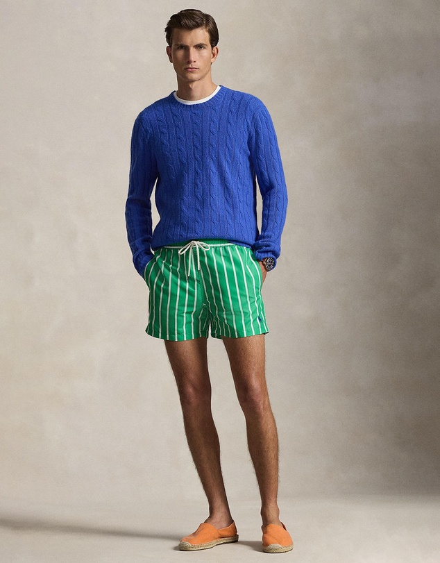Polo Ralph Lauren - 4.5-Inch Traveler Slim Fit Swim Trunks