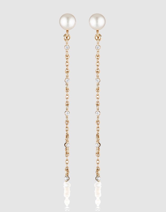 Georgini - Globe Rose Gold Earrings