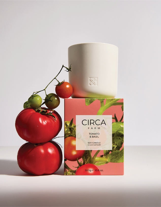 CIRCA - Tomato & Basil Soy Candle