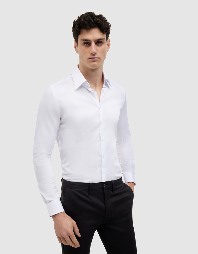 Politix - Slim Sateen Long Sleeve Shirt