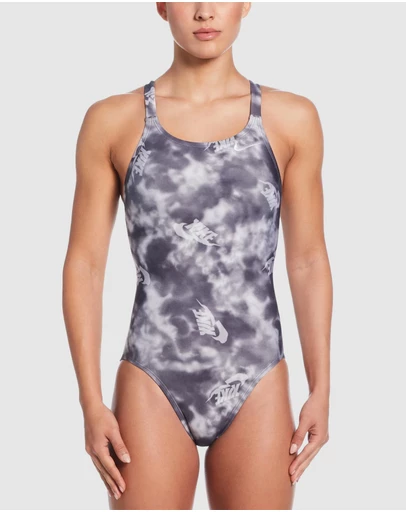 Nike - Hydrastrong Multi Print Fastback One-Piece