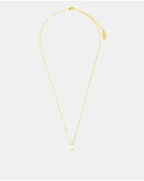 Georgini - GEORGINI OCEANS NOOSA FRESHWATER PEARL NECKLACE GOLD