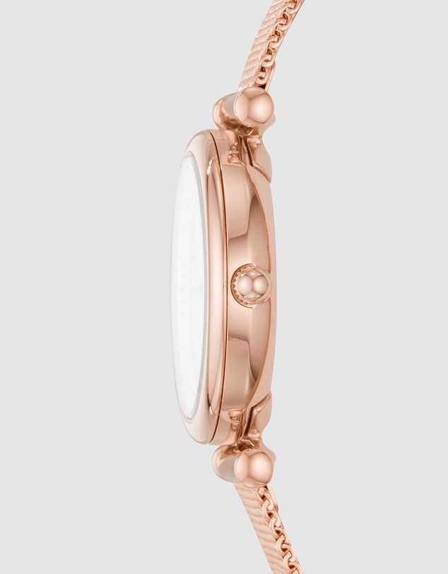 Fossil - Carlie Rose Gold Tone Analogue Watch