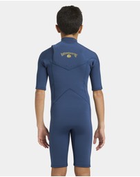 Billabong - Boys 8 to 16 2/2Mm Absolute Natural Chest Zip Gbs Springsuit
