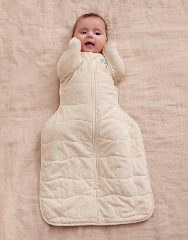 Love to Dream - Swaddle Up™ Transition Bag 3.5T Quilted Stretch Cotton Oatmeal