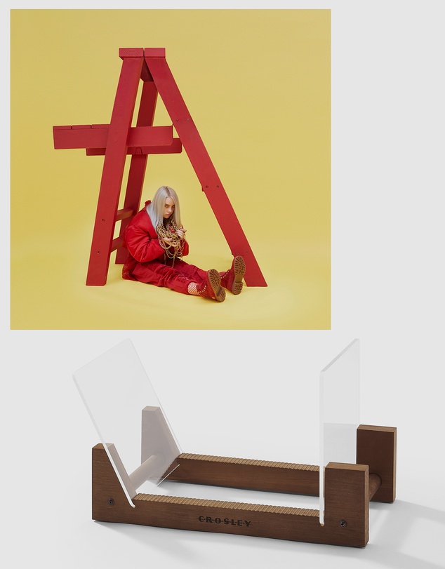 Universal Music - Billie Eilish - Don't Smile At Me & Crosley Record Storage Display Stand