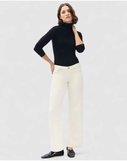 rag & bone - Saige Full Straight Jeans