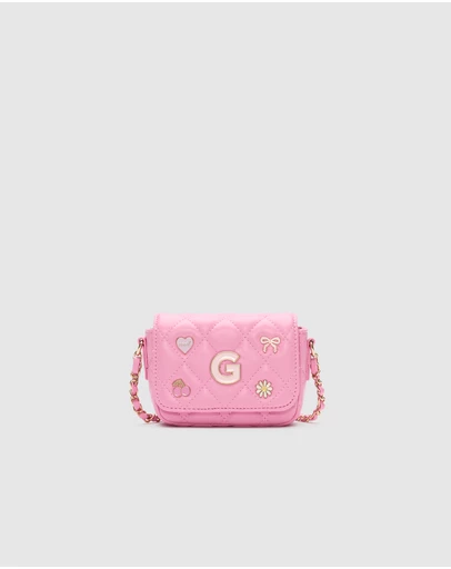 Seed Heritage - INITIAL QUILTED CHARM BAG
