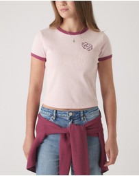 Decjuba Kids - Cropped Ringer Tee - Teens