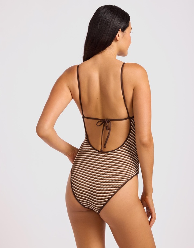 Seafolly - Scoop Neck Tie Back One Piece