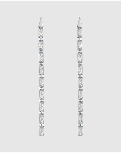 Ted Baker - Isalie Crystal Baguette Slinky Drop Earrings