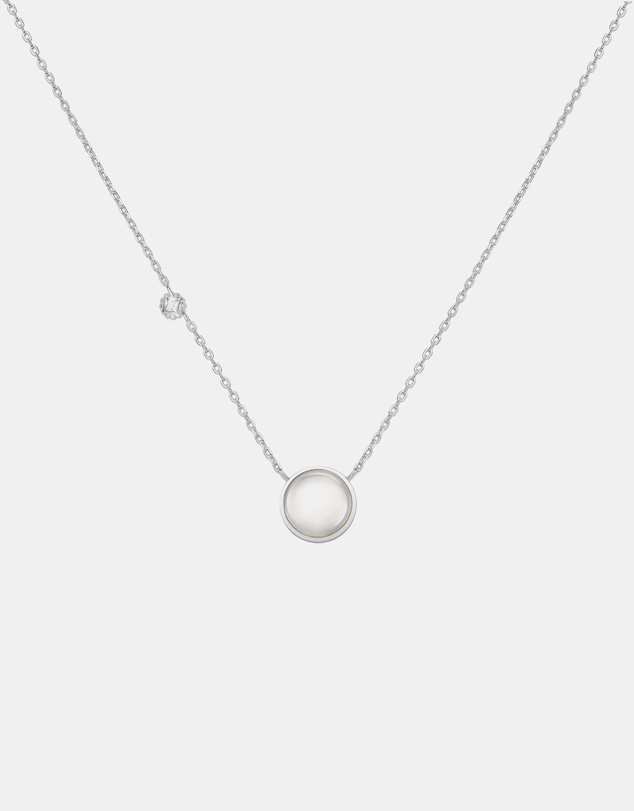 Ania Haie - Ania Haie Silver Starry Mother of Pearl Necklace