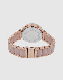 Michael Kors - Parker Rose Gold Tone Chronograph Watch