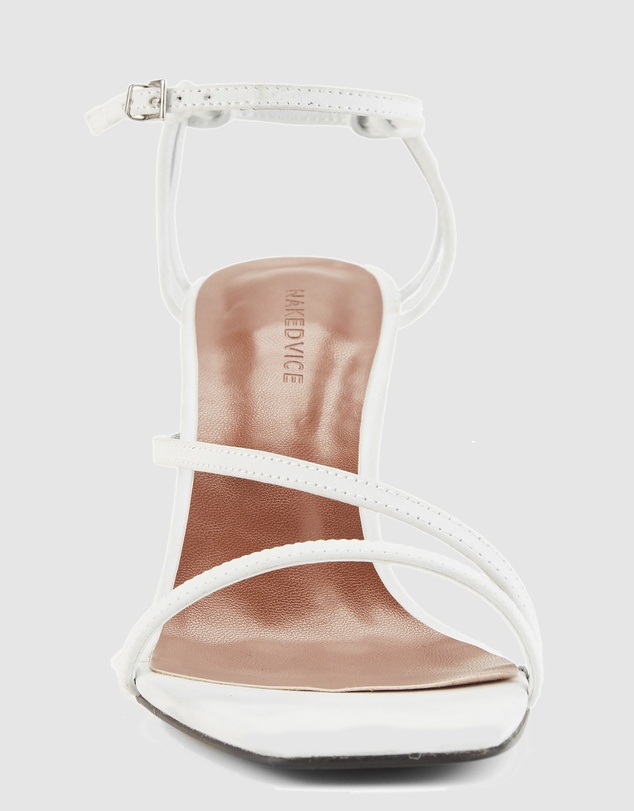 Nakedvice - The Cyrus White Heel