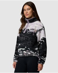 Columbia - Helvetia II Printed Cropped Half Snap Pullover