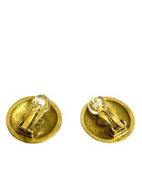 Pre-Loved by Azura Reborn - Pre-Loved CC Gold Plated Clip On Earrings