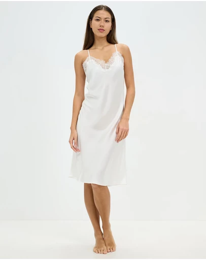 Sainted Sisters - Scarlett Silk Long Chemise