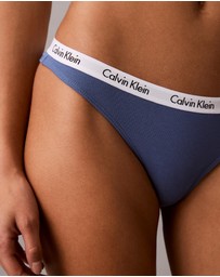 Calvin Klein - 3-Pack Cotton Rib Thongs