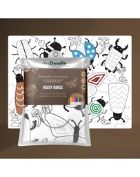 HeyDoodle - Busy Bugs Sensory Colouring & Doodle Mat