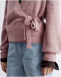 & Other Stories - Mohair-Blend Knitted Wrap Cardigan