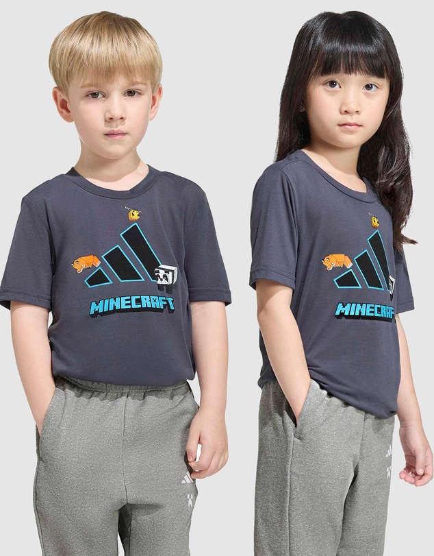 adidas Sportswear - Adidas Minecraft Training T-Shirt - Kids-Teens