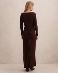 Forever New - Avery Ruched Jersey Maxi Dress