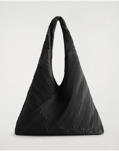 COS - Sculptural Shoulder Bag Plissé