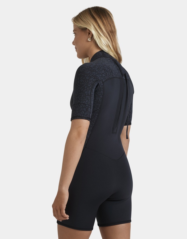 Roxy - Womens 2mm Swell natural Back Zip Springsuit
