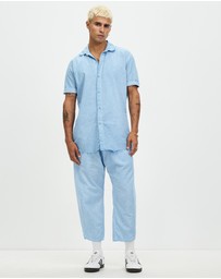 Surrounded By Ghosts - The Eskolaite Linen Drawstring Pants