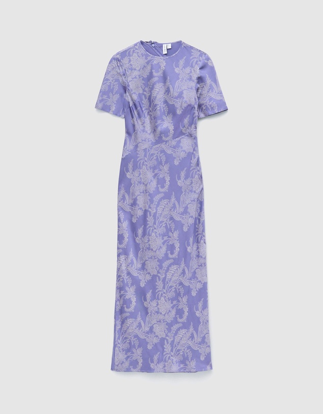 & Other Stories - Short-Sleeve Long Dress