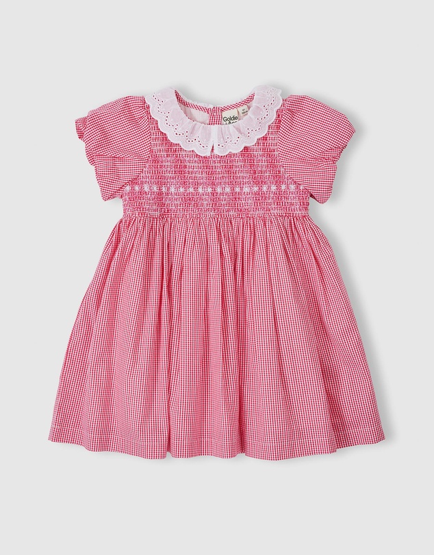 Goldie + Ace - Flo Smocked Dress- ICONIC EXCLUSIVE - Babies-Kids