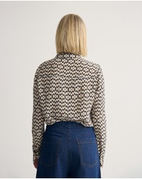 Oxford - Poppy Printed Blouse