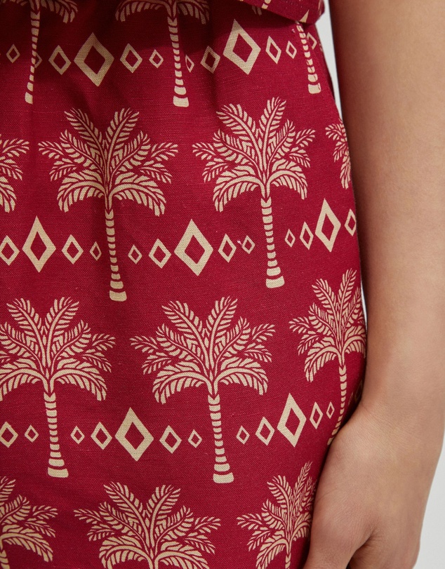 Oxford - Courtney Printed Shorts