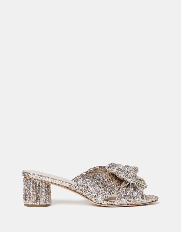 Loeffler Randall - Emilia Pleated Knot Mules