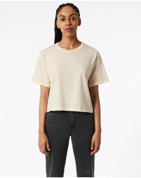 American Apparel - Women's Fine Jersey Boxy T-Shirt