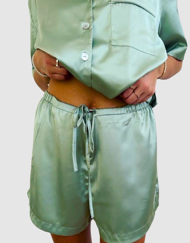 SILK MAGNOLIA - Silk Satin Pyjamas