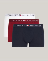 Tommy Hilfiger - 3-Pack TH Original Logo Waistband Trunks