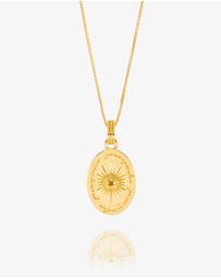 Rachel Jackson - You Are My Sunshine Citrine Necklace Gold