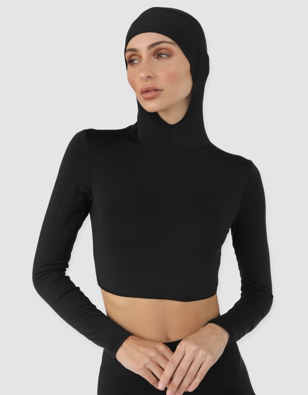 Mod Squad - Luxe Hooded Crop Basic Base Layer