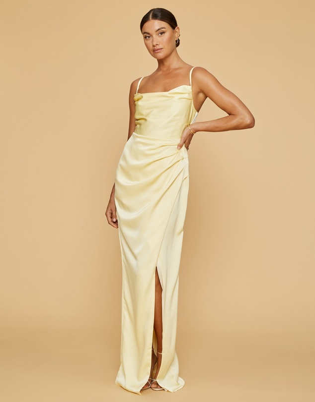 Revibe - Repaired CHANCERY Illusion Maxi Dress - AU 12